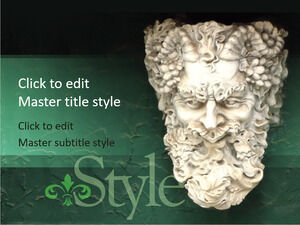 무료 고대 건축 PPT 템플릿