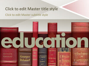 Plantilla PPT de Libros de Texto ฟรี