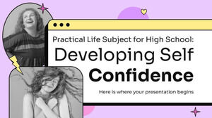 Lise Pratik Hayat Konusu: Özgüven Geliştirme