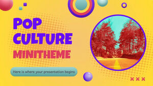 ポップカルチャー ミニテーマ