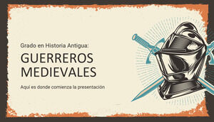 Специальность по древней истории для колледжа: средневековые воины