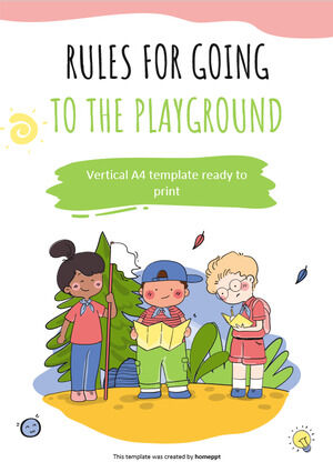 Règles pour aller au terrain de jeu