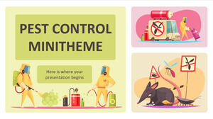 害蟲防治小主題