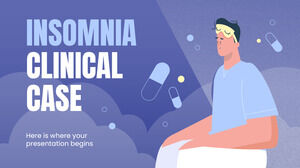 Insomnia Clinical Case