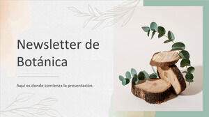 Buletin informativ botanic