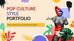 Portofoliul stilului culturii pop