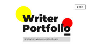 Portofoliul scriitorului