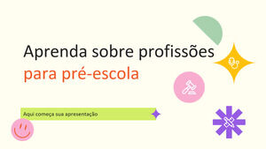 Pre-K の職業について学ぶ