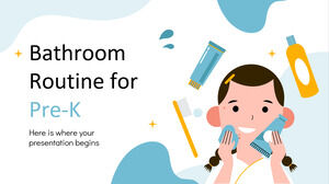 Rutina de baño para prekínder