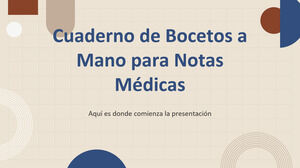 Tıbbi Notlar için El Eskiz Defteri