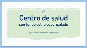 그리드 배경 스타일 의료 센터