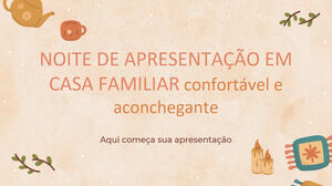 Serata di presentazione della famiglia brasiliana