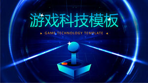 قالب ppt عام لتقرير مشروع تكنولوجيا لعبة الرياح