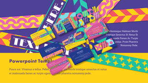 Modello ppt di reclutamento creativo del parco culturale e creativo