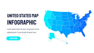 เทมเพลต PowerPoint ฟรีสำหรับสหรัฐอเมริกา