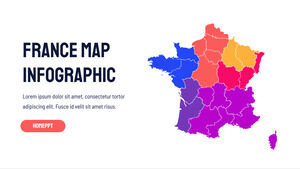 Modelo de Powerpoint gratuito para a França