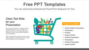 เทมเพลต PowerPoint ฟรีสำหรับรายการตรวจสอบรถเข็นอาหาร