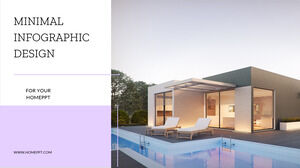 Infographie minimaliste. Modèle PPT gratuit et thème Google Slides