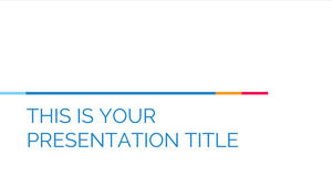 Prosta korporacyjna. Darmowy szablon PowerPoint i motyw Prezentacji Google