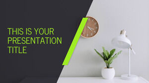 모던 피치덱. 무료 PowerPoint 템플릿 및 Google 슬라이드 테마