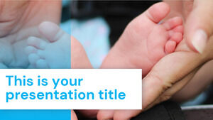 Минимальная медицина. Бесплатный шаблон PowerPoint и тема Google Slides