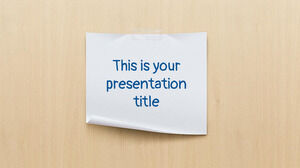 โพลารอยด์และโน๊ตบุ๊ค เทมเพลต PowerPoint และ Google Slides Theme ฟรี