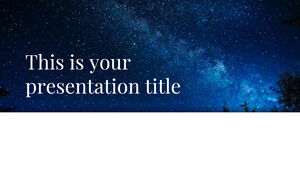 Professionista Pulito. Modello di PowerPoint gratuito e tema di Presentazioni Google