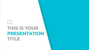 Современный красочный. Бесплатный шаблон PowerPoint и тема Google Slides