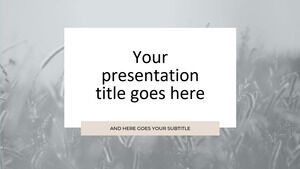 Golden Fields, template gratis untuk fashion atau desain interior.