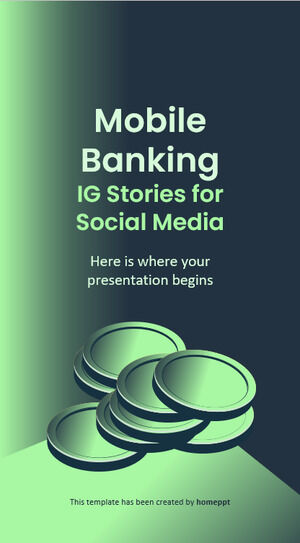 Mobile Banking IG Stories for Social Media