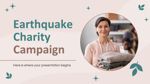 Earthquake Charity Campaign