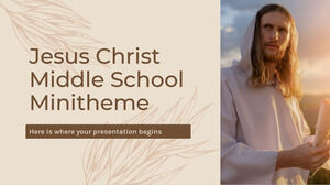 イエス・キリスト中学校のミニテーマ