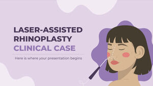 Cas clinique de rhinoplastie assistée par laser