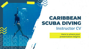 CV instruktora nurkowania na Karaibach