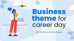 Tema aziendale per il Career Day