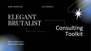 Basic Template: Elegant Brutalist Consulting Toolkit