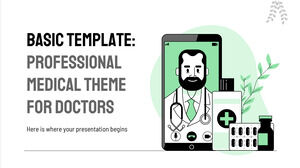 Plantilla básica: tema médico profesional para médicos