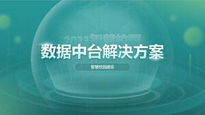 Smart Campus Data Center Construction Solution PPT-Vorlage