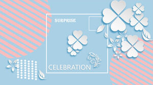 قالب PowerPoint مجاني للاحتفال