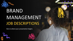 คำอธิบายงานการจัดการแบรนด์