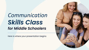 Communication Skills Class for Middle Schoolers