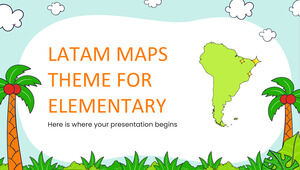 Тема Latam Maps для Elementary