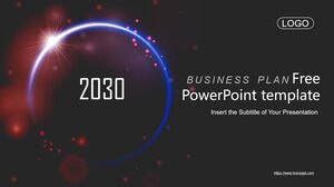 Темная звезда Шаблоны презентаций PowerPoint