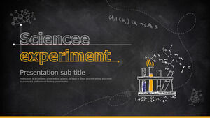 Bilim deneyi PowerPoint şablonları