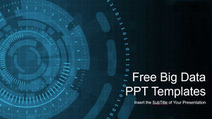 人工知能ビッグデータ PowerPointプレゼンテーションのテンプレート