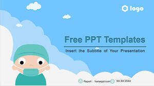 Modèles PowerPoint de rapport d'exploitation de l'hôpital