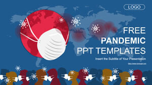 Plantillas globales de PowerPoint covid-19