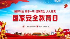 Download del modello PPT della Giornata nazionale dell'educazione alla sicurezza: "Gli interessi nazionali prima di tutto la sicurezza nazionale, ognuno ha una responsabilità"