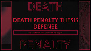 Obrona tezy o karze śmierci