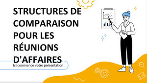 Estruturas de comparação para reuniões de negócios未